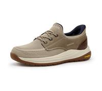 Skechers Men's Meroe-Alden Sneaker, Taupe, 9 UK
