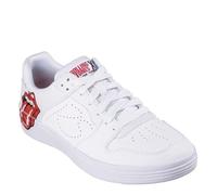 Skechers Men's MN X Rolling Stones Palmilla RS Marquee White Low Top Sneaker Shoes 10