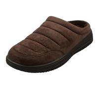 Skechers Men's Murette Garvanza Slipper, Chocolate Microfiber, 8.5 UK