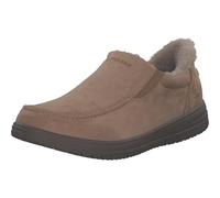Skechers Men's Murette Scofield Slip-On Sneakers, Tan Microfiber, 13 UK