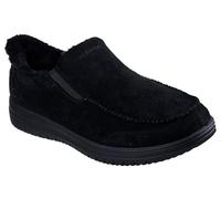 Skechers Men's Murette Scofield Slipper, Black Microfiber, 8 UK
