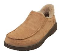 Skechers Men's Murette Scofield Slipper, Tan Microfiber, 12 UK