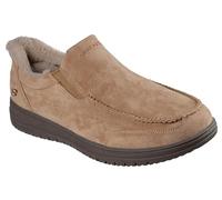 Skechers Men's Murette Scofield Slipper, Tan Microfiber, 7 UK