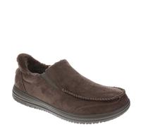 Skechers Men's Murette ScofieldSlipper | Casual, Slipper. Slip-ins, Relaxed Fit, Luxe Foam, Faux Fur Lining