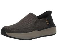 Skechers Men's Neville-Rovelo Slip-in Sneaker, Grey, 10