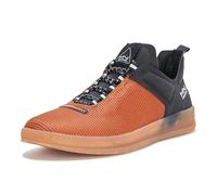 Skechers Men's New Wave Cup-Dux Slip-On, Brown/Orange, 13 UK