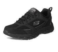 Skechers Men's Relaxed Fit: Oak Canyon - Verketta Sneaker in Black, Size 8 | Leather/Synthetic/Textile