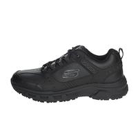 Skechers Men's Oak Canyon - Redwick Trainers, Black Leather Synthetic Textile Black Trim , 11 UK