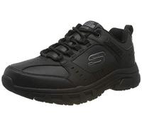 Skechers Men's Oak Canyon - Redwick Trainers, Black Leather Synthetic Textile Black Trim , 6.5 UK