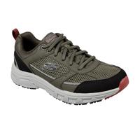 Skechers Oak Canyon Verketta OLBK Olive Black Mens trainers 51898 in a Plain Textile in Size 10