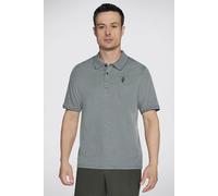 Skechers Men's Off Duty Polo T-Shirt in Charcoal, Size Large | Organic Cotton/Polyester
