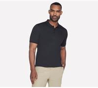 Skechers Men's Off Duty Polo T-Shirt in Black, Size Medium | Organic Cotton/Polyester