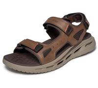 Skechers Men's Orvan Gamble Trainer, Brown, 10.5 UK