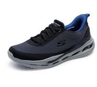Skechers Men's Arch FIT ORVAN KINCADE Sneaker, Black/White, 8.5 UK