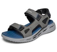 Skechers Orvan Sd Gamble Mens Walking Sandals in Charcoal - 11 UK