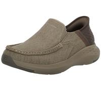 Skechers Men's Parson-Dewitt Hands Free Slip-in Moccasin, Beige, 11