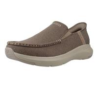 Skechers Men's Slip-On Shoes Parson RALVEN – Taupe Mesh – UK 11