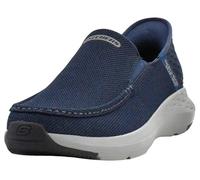 Skechers Men's Slip-ins RF: Parson - Ralven Sneaker in Navy Blue, Size 12 | Textile/Synthetic, Vegan, Machine Washable