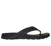 Skechers Men's Patino - Marlee Sandals in Black, Size 6.5 | Synthetic/Textile, Vegan