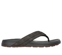 Skechers Men's Patino - Marlee Sandals in Chocolate, Size 9 | Synthetic/Textile, Vegan