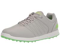 Skechers Men's Pivot Spikeless Golf Shoe, Grey Lime, 8 UK
