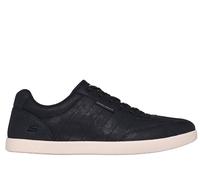 Skechers Men's Placer - Crandon Sneaker in Black, Size 10 | Synthetic