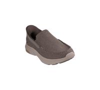Skechers Men's POLLARD WILFRED Dual Gore Moc Toe Slip-Ins Taupe | Size: 9 Skechers Taupe 9