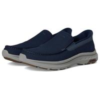 Skechers Men's Slip-ins: Pollard - Wilfred Shoes in Navy Blue, Size 8 | Textile/Synthetic, Machine Washable