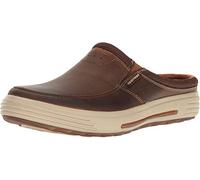 Skechers Men's Porter Vamen Slip-on Loafer, Brown, 10 W US