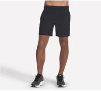 Skechers Men's Premier 7 Inch Short in Black, Size Large | Polyester/Spandex