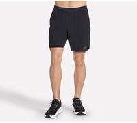 Skechers Men's Premier Deuce 7 Inch Short in Black, Size XL | Polyester/Spandex