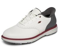 Skechers Men's Slip-ins Waterproof: GO GOLF Prestige Golf Shoes in Natural/Gray, Size 7.5 | Leather/Synthetic/Textile, Arch Fit
