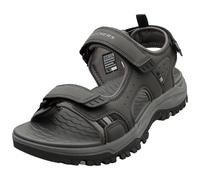 Skechers Men's PREWITT RIGDON Sandal, Black, 12