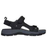 Skechers Men's PREWITT RIGDON Sandal, Black, 12