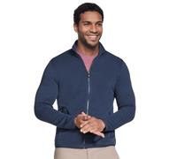 Skechers Men's The Hoodless Hoodie Ottoman Jacket Blue S
