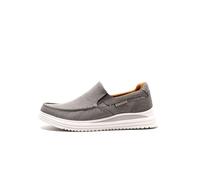 Skechers Men's Proven Casual Shoes, Taupe Canvas, 9 UK