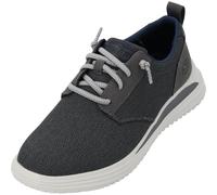 Skechers Men's Proven Gladwin Trainers, Charcoal Mesh, 6.5 UK