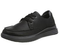 Skechers Men's Proven VALARGO Sneaker, Black Leather, 6.5 UK