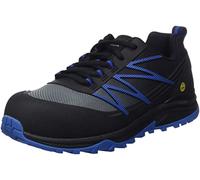 Skechers Men's Puxal ESD Composite Safey Toe Shoe Construction, Black/Blue, 6.5 UK