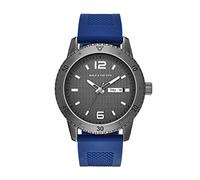 Skechers Men's Quartz Metal and Silicone Casual Watch, Color:Blue (Model: SR5002)