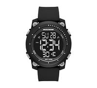 Skechers Men's Quartz Watch with Polyurethane Strap, Black, 24 (Model: SR5166)