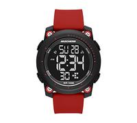 Skechers Men's Quartz Watch with Polyurethane Strap, Red, 24 (Model: SR5167)
