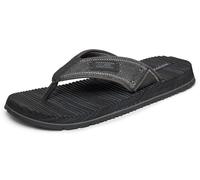 Skechers Quill Flip Flop, Black, Size 11, Men Black
