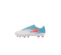 Skechers Razor 1.5 Academy FG Shoes in White/Turquoise, Size 11.5 | Synthetic