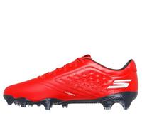 Skechers Men's Razor 1.5 Academy FG Trainer, Red, 10 UK