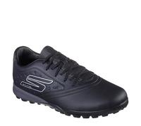 Skechers Mens Razor Gold Astro Turf Football Boot Black/Silver 10