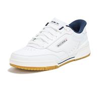 Skechers Men's Recoil Hands Free Slip-ins Sneaker, White Navy, 10.5 UK