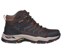 Skechers Men's Relaxed Fit: Arch Fit Dawson - Raveno Boots in Brown, Size 10 | Leather/Textile/Synthetic