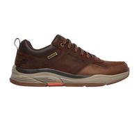 Skechers Mens Relaxed Fit: Benago - Hombre Colour: DARK BROWN, Size: 9 UK