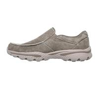 Skechers Men's Relaxed Fit-Creston-Moseco Moccasin, Taupe, 12 M US